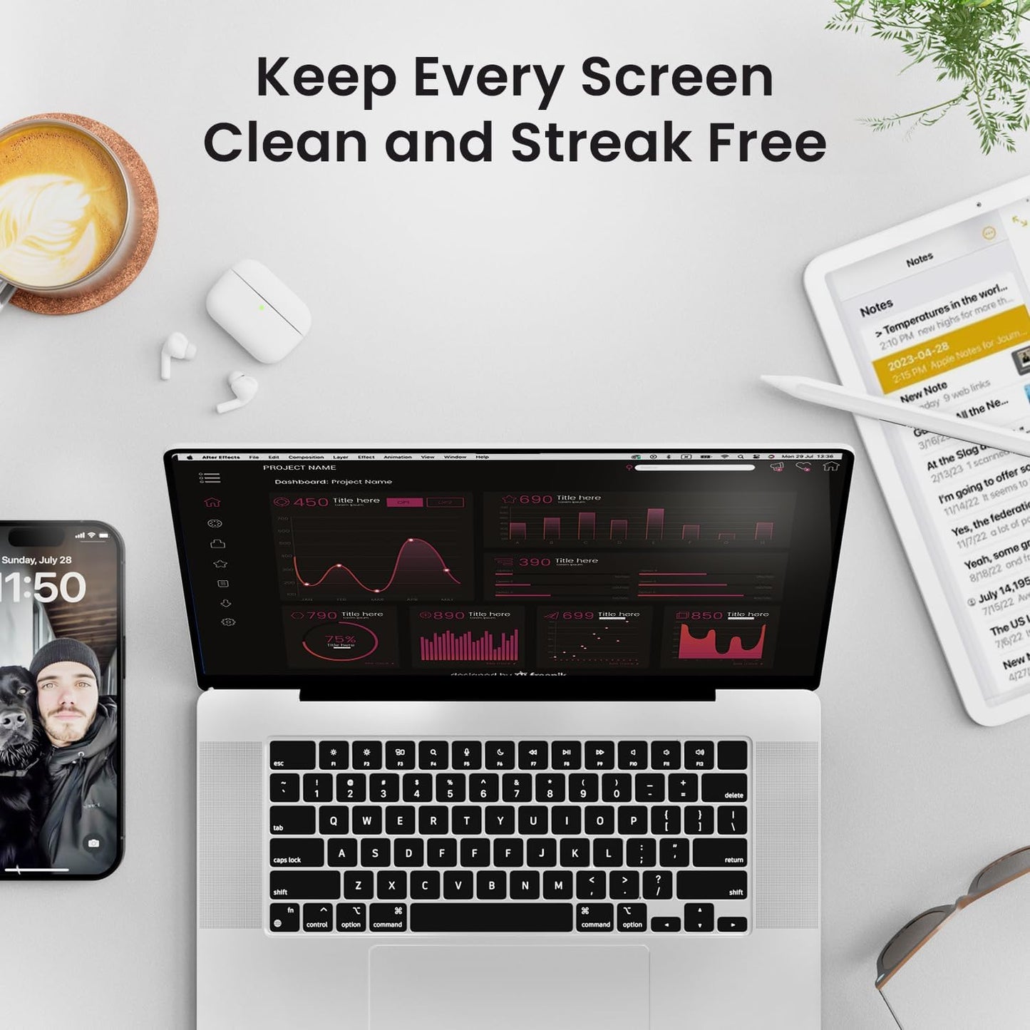 ProTV Screen Cleaner Spray Kit