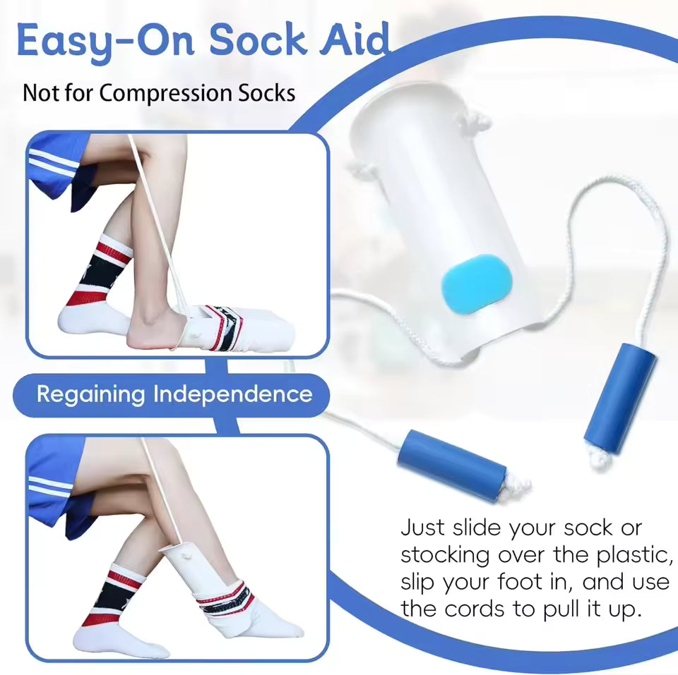 Sock Aid Helper – Put On Socks Without Bending