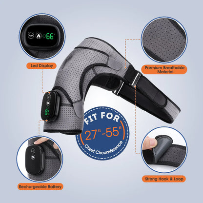 3-in-1 shoulder relief device