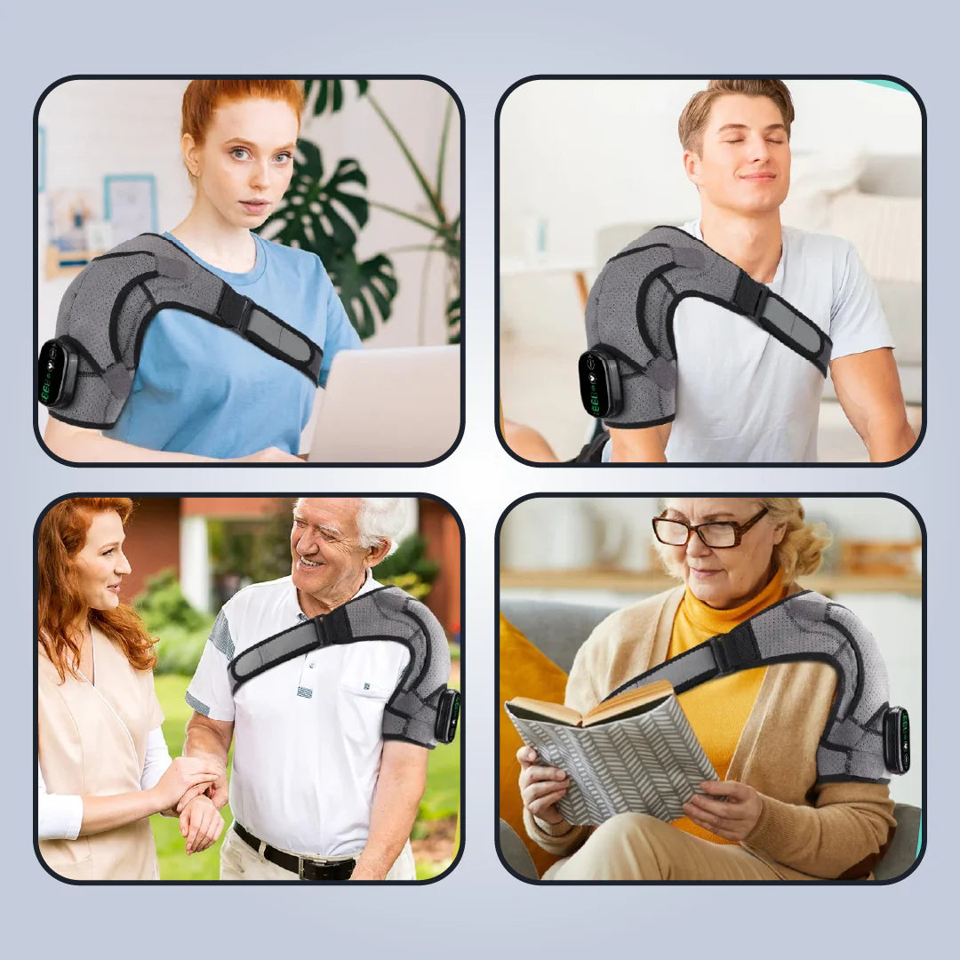 3-in-1 shoulder relief device