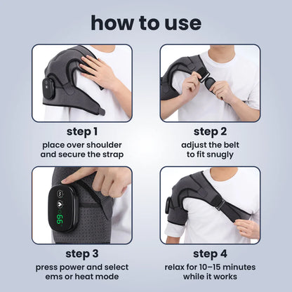 3-in-1 shoulder relief device