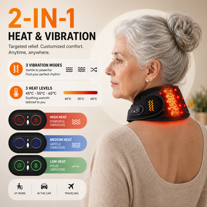 MaxRelief™ Heated Red Light Neck Therapy