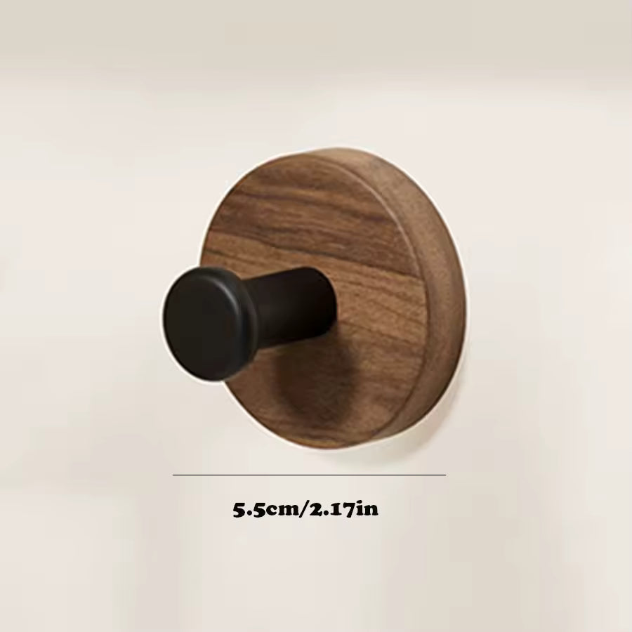 WoodGrip Wall Hooks (5-Pcs)