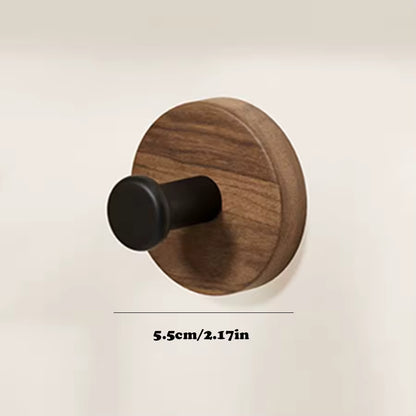 WoodGrip Wall Hooks (5-Pcs)