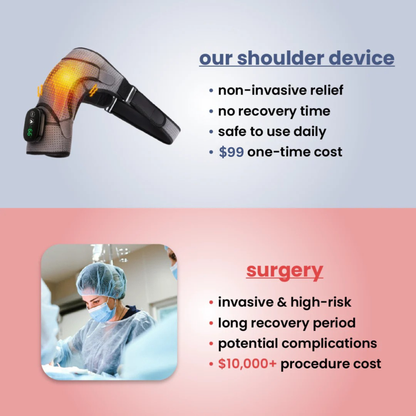 3-in-1 shoulder relief device